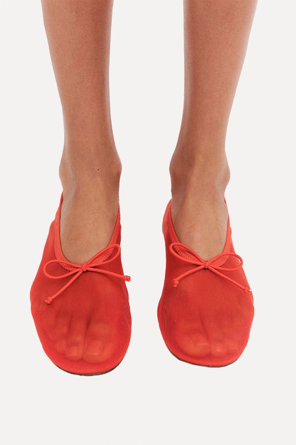 Mesh Ballet Pumps from H&M