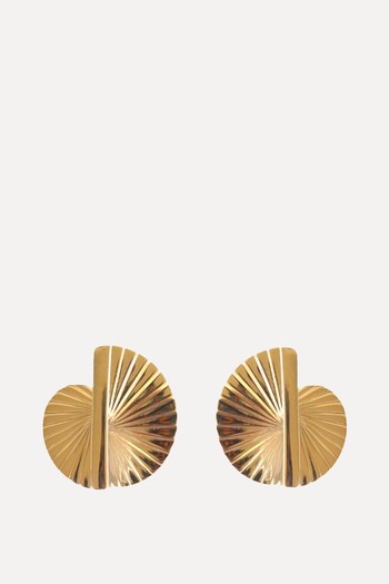 Large Fan Earrings from Ruddock