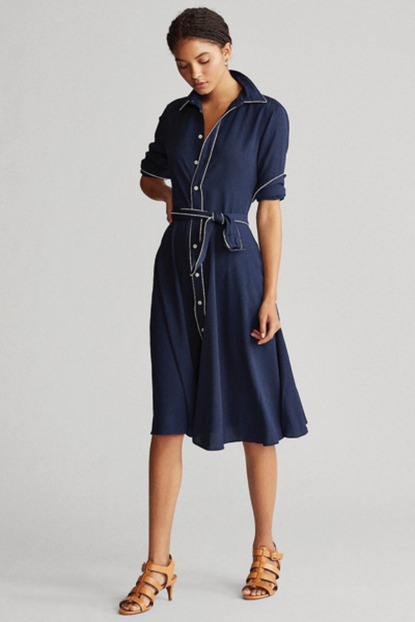 Buckled Shirtdress