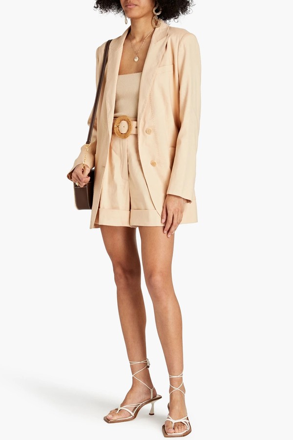 Linen-Blend Blazer from Zimmermann