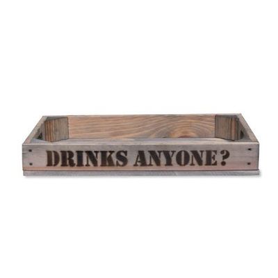 "Drinks Anyone?" Tray from Garden Trading