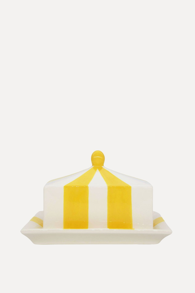 Circus Stripe Butter Dish from Issy Granger