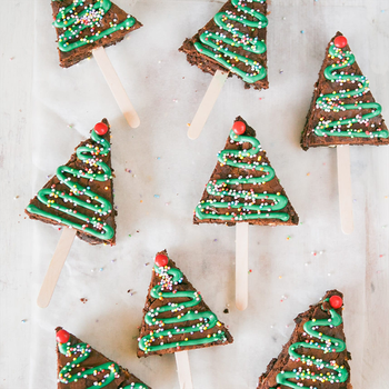 Christmas Tree Brownie Baking Kit, £16 | Honeywell Bakes