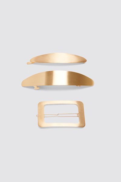 Pack Of Metallic Hair Clips from Zara