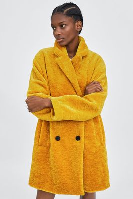 Textured Coat from Zara