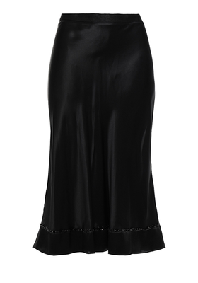 Bead-Embellished Silk-Satin Midi Skirt from Marc Jacobs