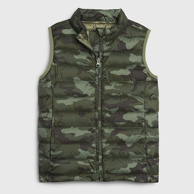 Upcycled Lightweight Puffer Vest from Gap