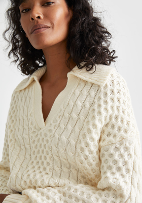 Cable Knit Sweater from & Other Stories