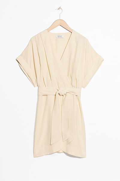 Belted Wrap Mini Dress from & Other Stories