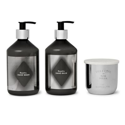 Scented Candle, Hand Wash And Hand Balm Set from Tom Dixon