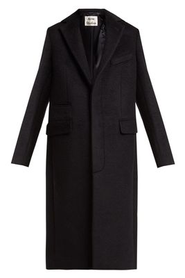 Single-Breasted Mohair-Blend Coat from Acne Studios