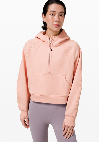 Scuba Oversized 1/2 Zip Hoodie