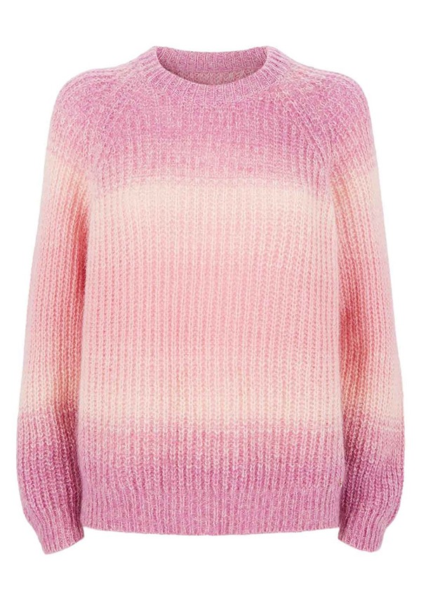 Aurore Jumper In Pink Multi from Des Petits Hauts 