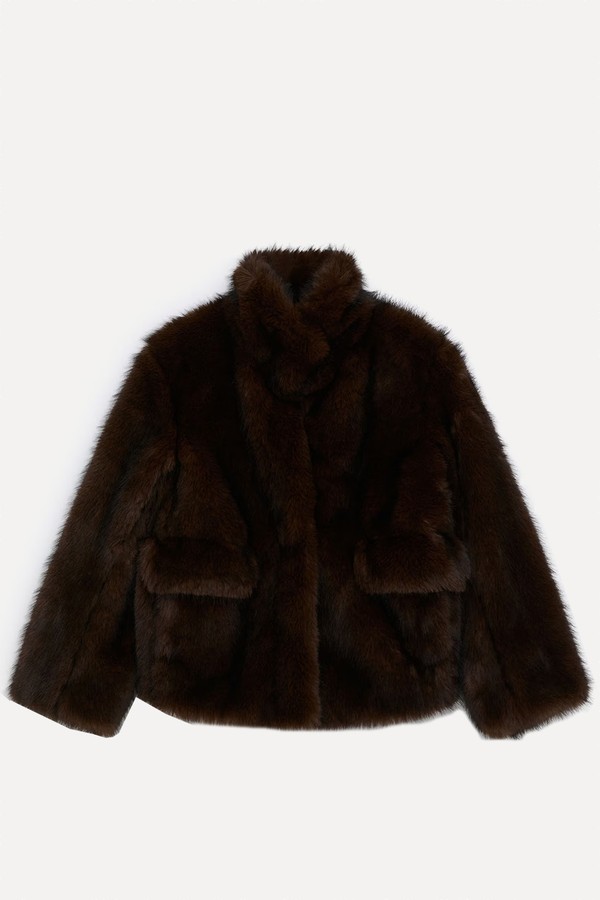 Faux Fur Jacket from ARKET