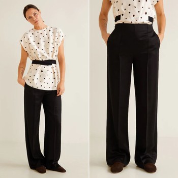 Decorative Seams Trousers