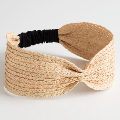 Woven Straw Hairband from & Other Stories