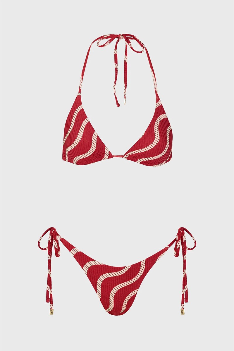Kingston Bespoke Wave Bikini Set from Yaitte