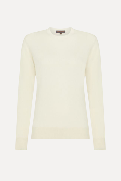 Cashmere Mix Classic Crew-Neck Jumper 