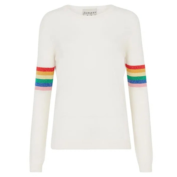 Lurex Rainbow Stripe from Pom London