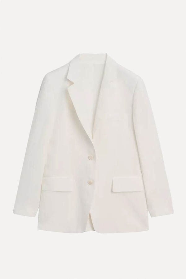 Linen Suit Blazer from Massimo Dutti