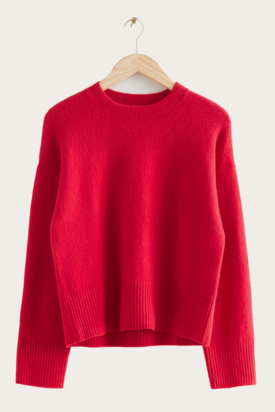 Relaxed Fit Knitted Jumper  from & Other Stories