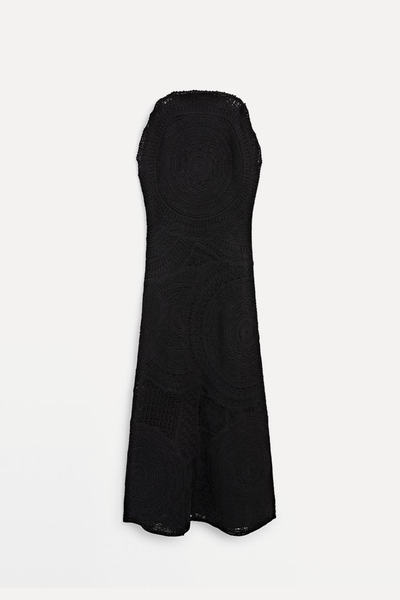 Crochet Midi Dress from Massimo Dutti