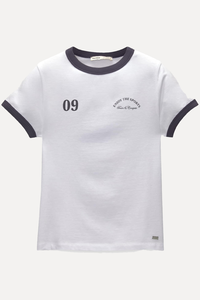 Short Sleeve T-Shirt With Trims from Pull & Bear