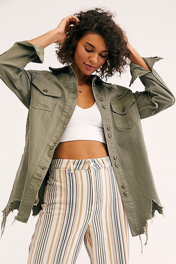 Denim Shirt Jacket from Free People
