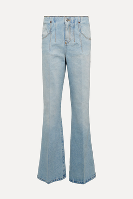 Bleached Denim Jeans from Victoria Beckham