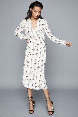 Floral Printed Wrap Dress from Renae