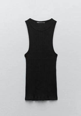 Black Vest from Zara
