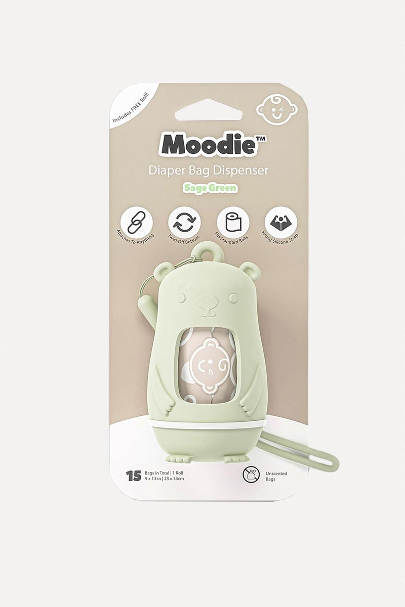 Teddy Bear Diaper Bag Dispenser from Moodie