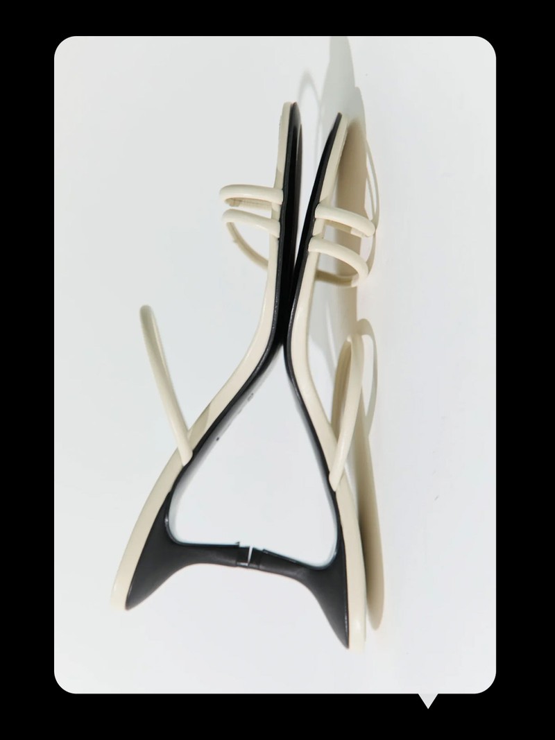 Minimal Strap Kitten Heel Sandals from St. Agni