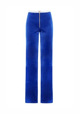 Blue Velvet Trousers from Peachy Den