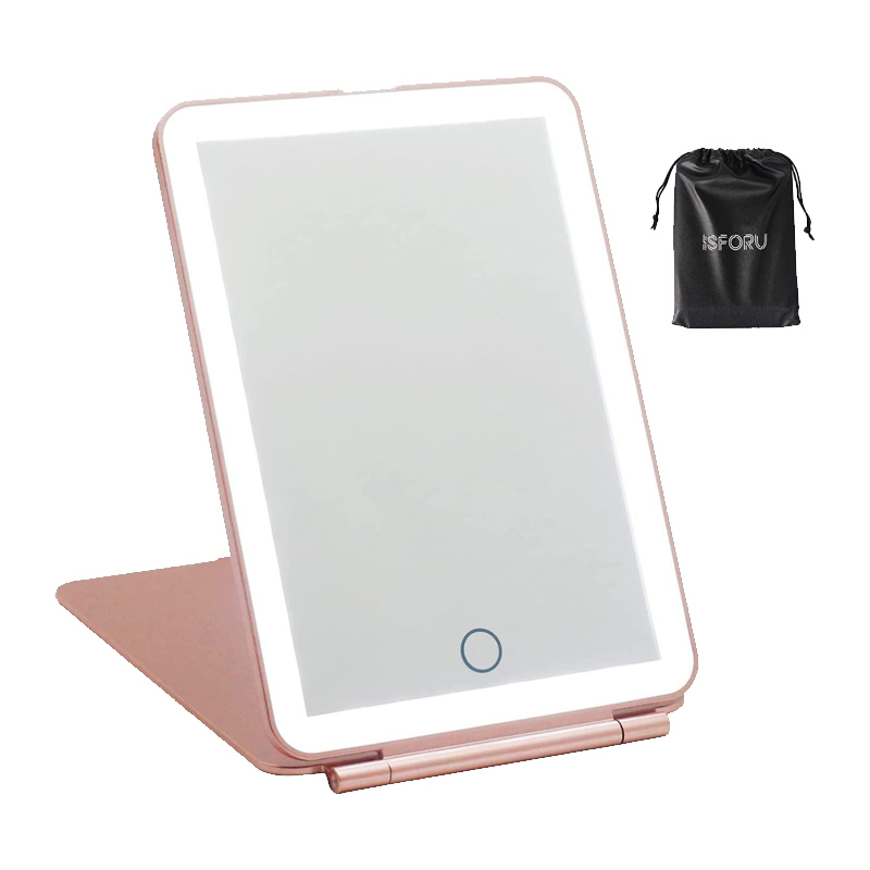 LED Travel Makeup Mirror from Isforu