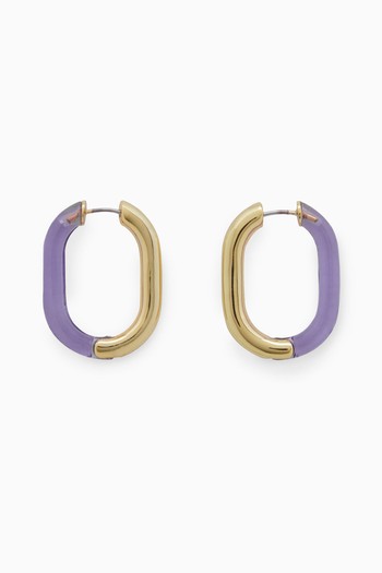 Resin Hoop Earrings from Cos