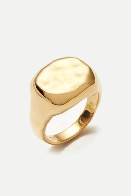 Molten Engravable Signet Ring from Missoma