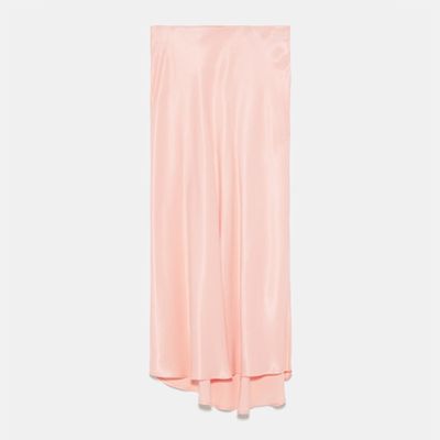 Satin Skirt from Zara