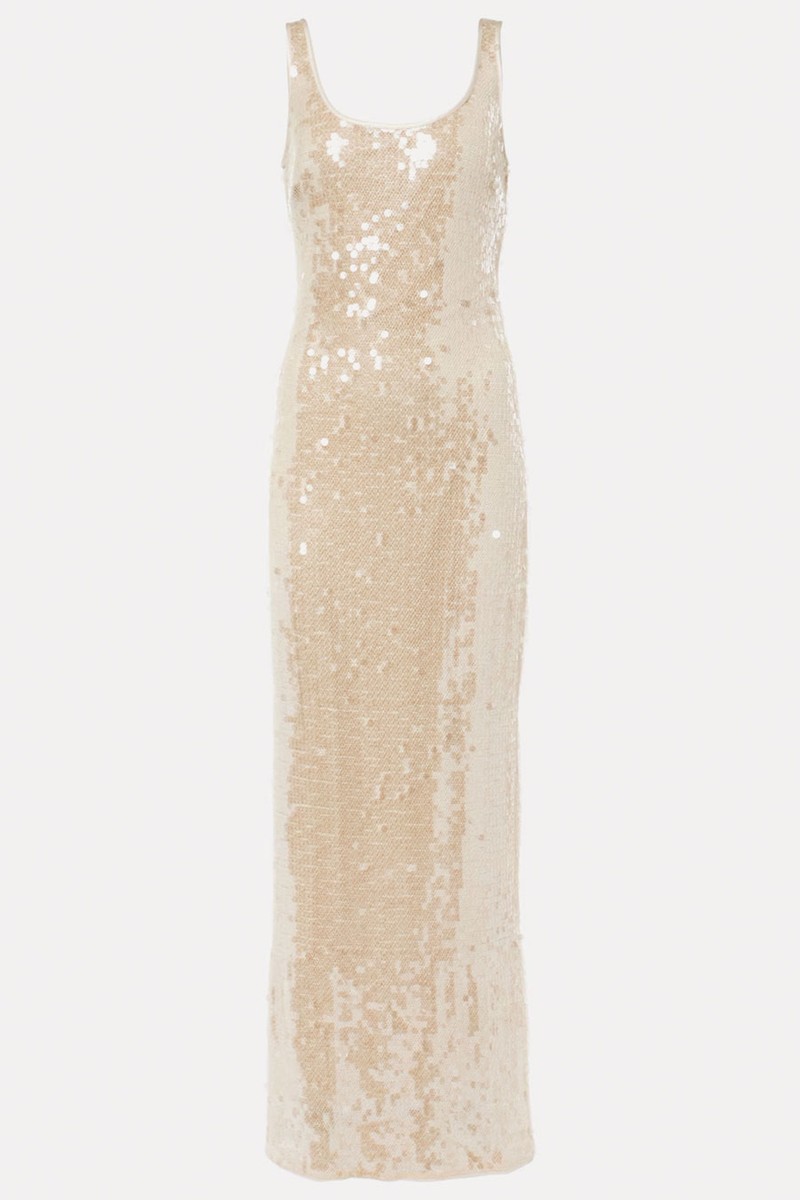 Bex Sequined Maxi Dress from Simkhai