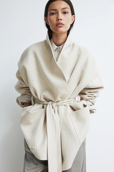 Handmade Wool-Blend Coat from H&M