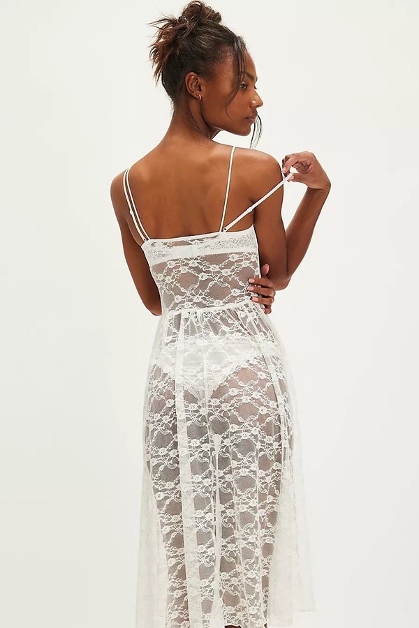 Lucia Lace Tea Slip