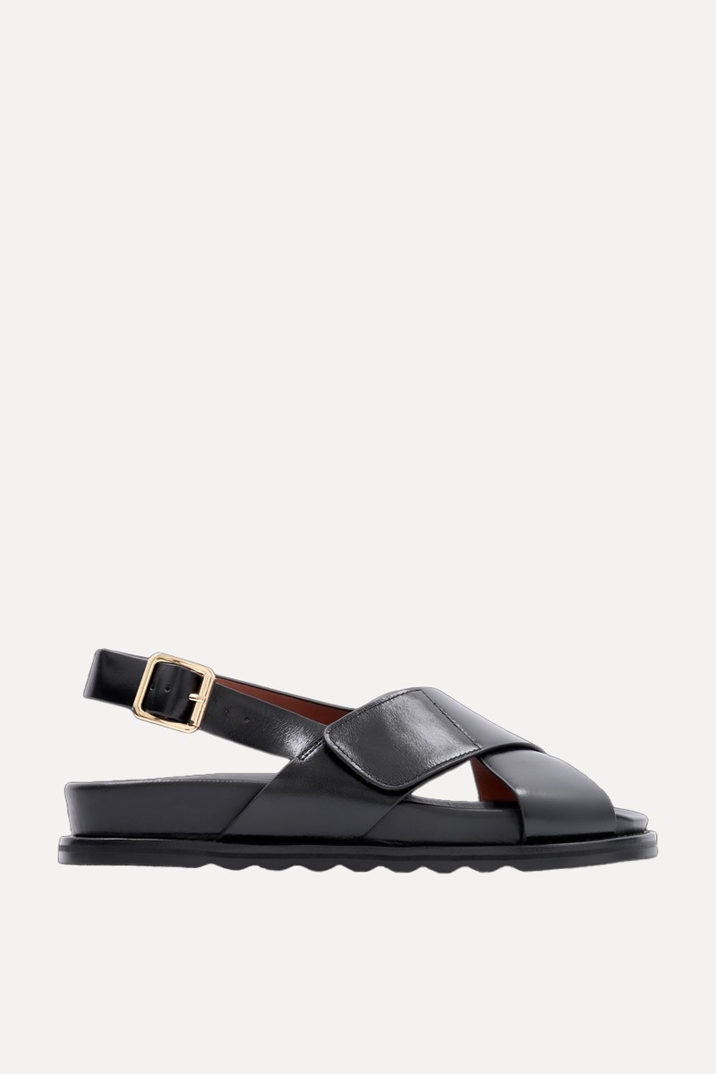 Lari Leather Chunky Sandals