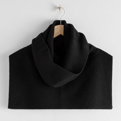 Ribbed Turtleneck Wool Blend Snood from & Other Stories