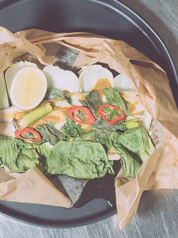 Steamed Asian Seabass