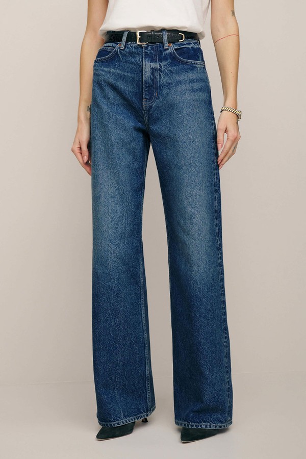 Cary High Rise Slouchy Wide Leg Jeans from Reformation