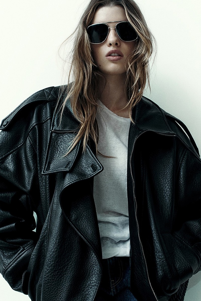 Faux Leather Jacket from ZARA