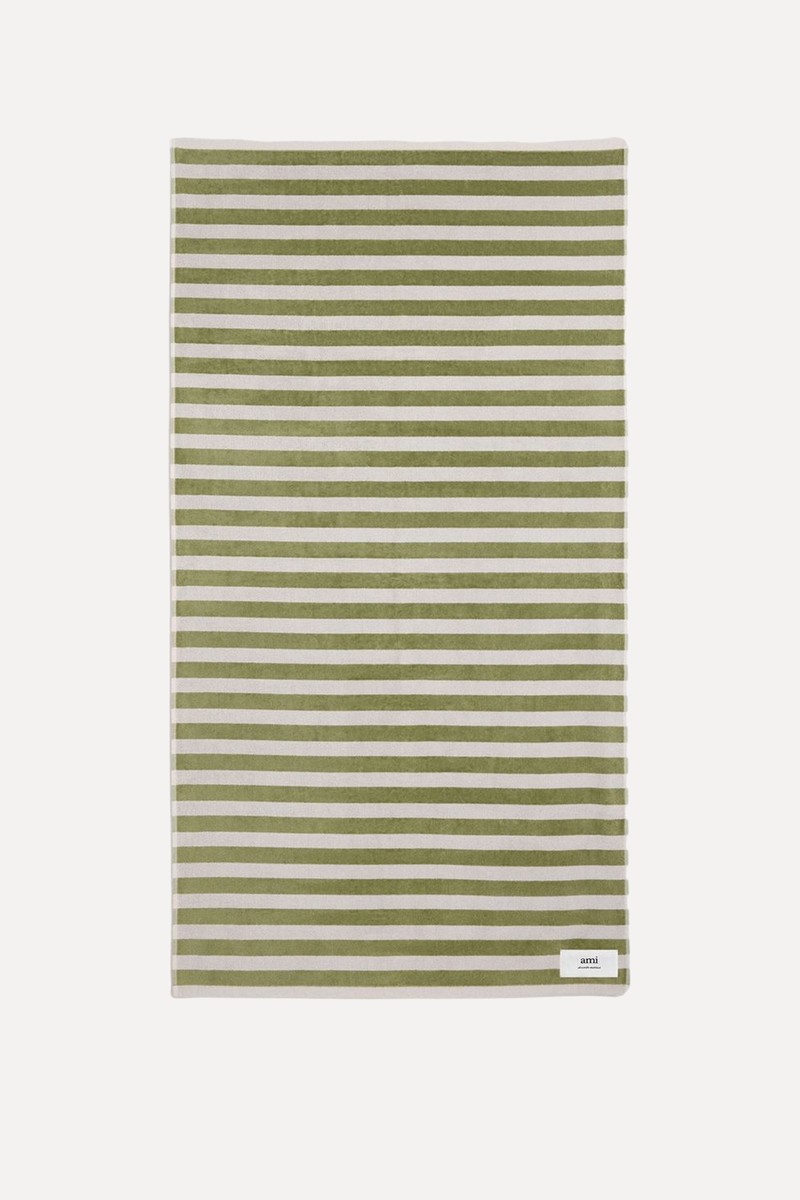 Striped Cotton Bath Towel from Ami