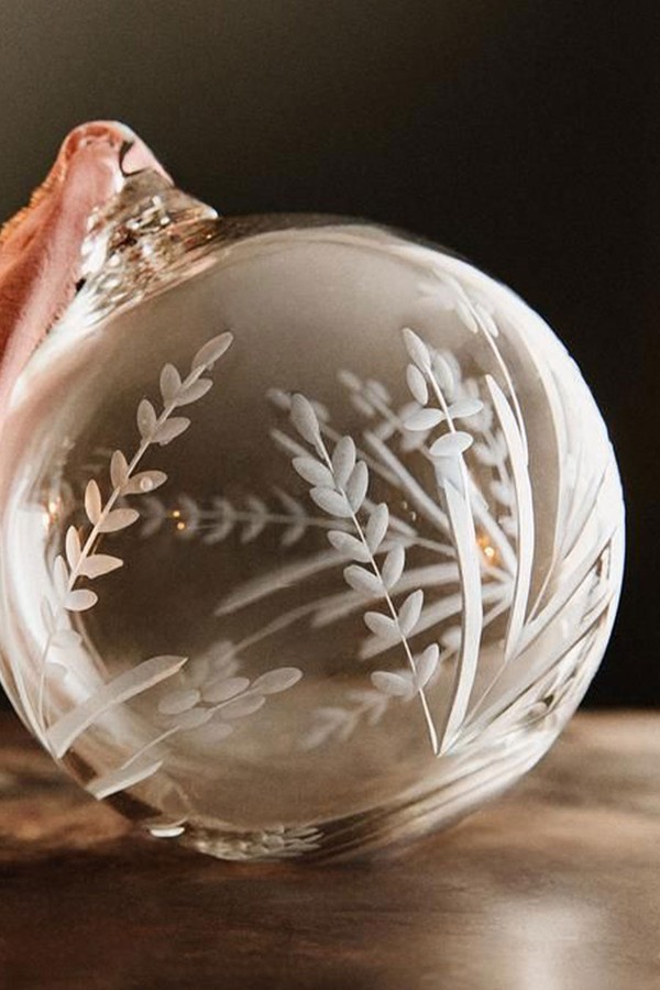 Crystal Ball Christmas Tree Bauble from Zara