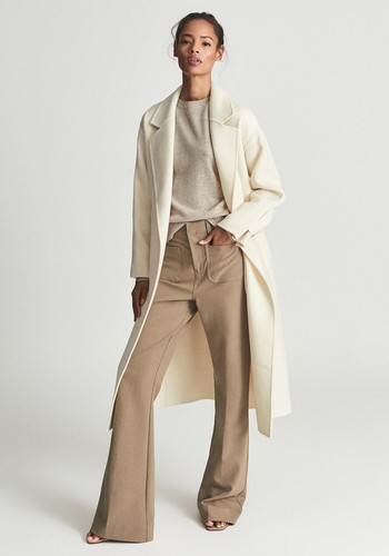 Wool Blend Oversized Coat from Reiss