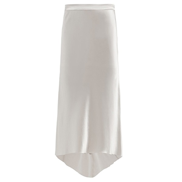 Silk-Satin Midi Slip Skirt from Raey